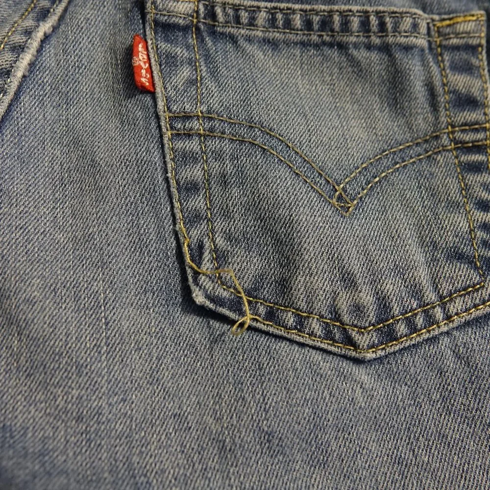 Two Pairs Lot Boys Levis 505 8 Slim Bundle Lot - Picture 8 of 9
